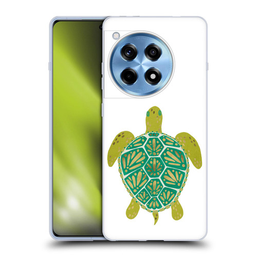 Cat Coquillette Sea Turtle Green Soft Gel Case for OnePlus 12R