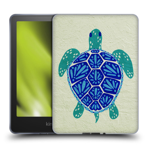 Cat Coquillette Sea Turtle Blue Soft Gel Case for Amazon Kindle Paperwhite 5 (2021)