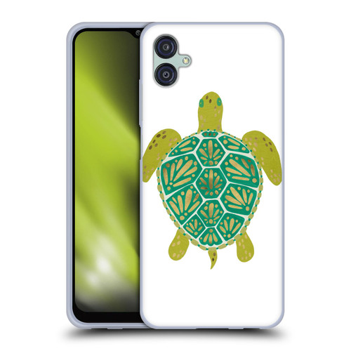 Cat Coquillette Sea Turtle Green Soft Gel Case for Samsung Galaxy M04 5G / A04e