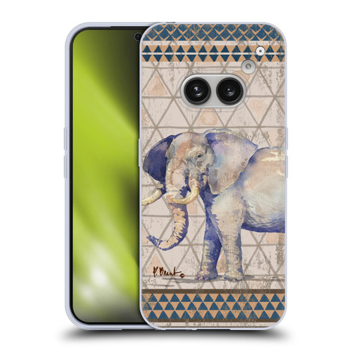 Paul Brent Animals Tribal Elephant Soft Gel Case for Nothing Phone (2a)