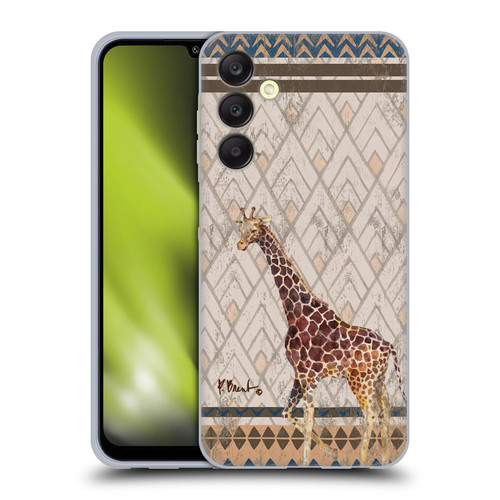 Paul Brent Animals Tribal Giraffe Soft Gel Case for Samsung Galaxy A25 5G