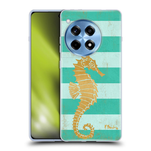 Paul Brent Coastal Gold Seahorse Soft Gel Case for OnePlus 12R