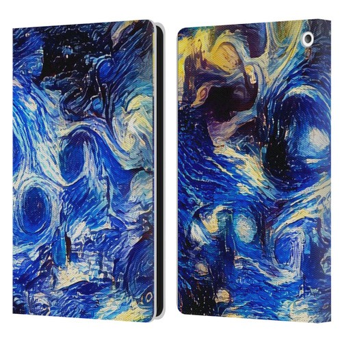 Cosmo18 Jupiter Fantasy Starry Leather Book Wallet Case Cover For Amazon Fire HD 8/Fire HD 8 Plus 2020