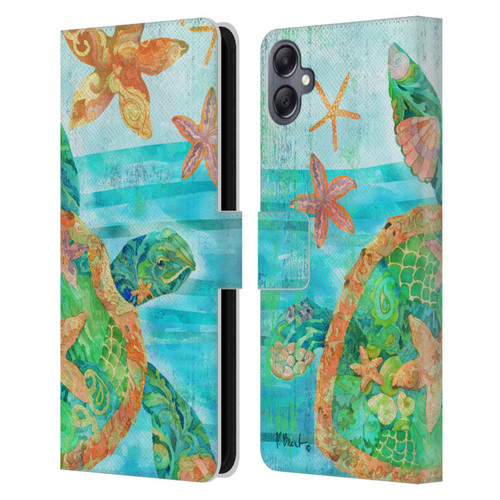 Paul Brent Coastal Nassau Turtle Leather Book Wallet Case Cover For Samsung Galaxy A05