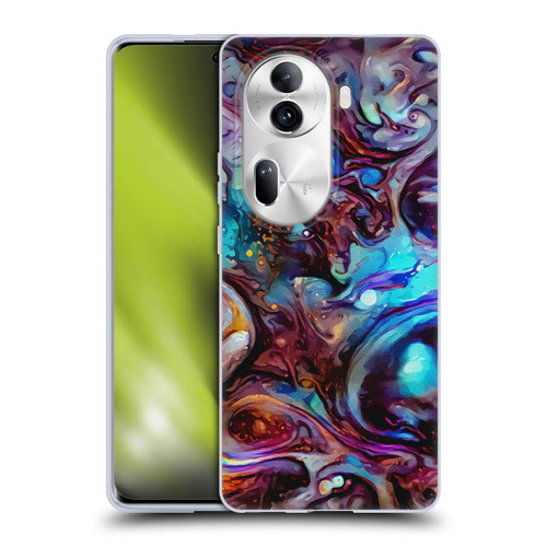 Cosmo18 Jupiter Fantasy Indigo Soft Gel Case for OPPO Reno11 Pro