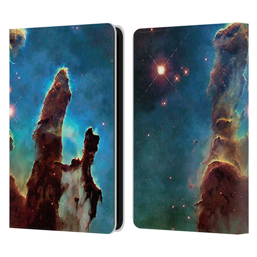 Cosmo18 Space 2 Nebula's Pillars Leather Book Wallet Case Cover For Amazon Kindle 11th Gen 6in 2022