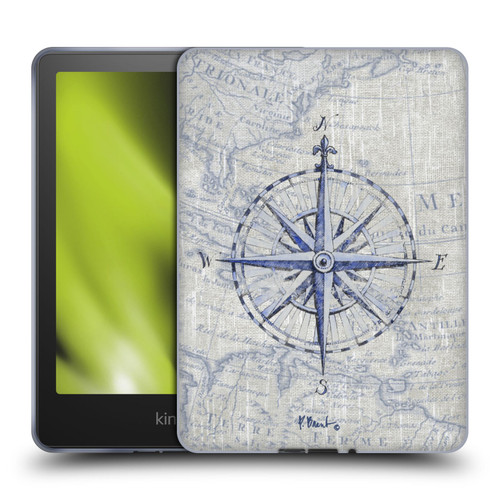 Paul Brent Nautical Vintage Compass Soft Gel Case for Amazon Kindle Paperwhite 5 (2021)