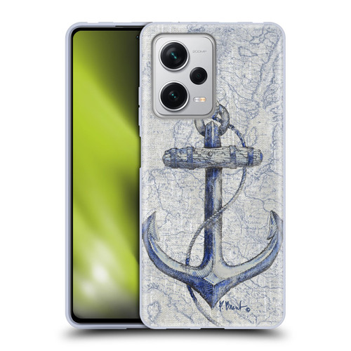 Paul Brent Nautical Vintage Anchor Soft Gel Case for Xiaomi Redmi Note 12 Pro+ 5G