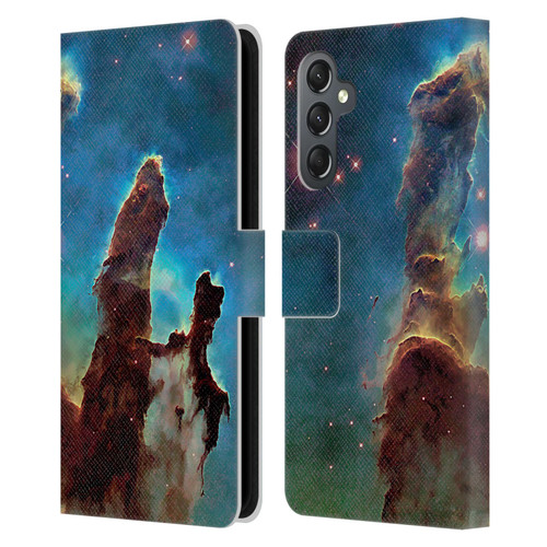 Cosmo18 Space 2 Nebula's Pillars Leather Book Wallet Case Cover For Samsung Galaxy A25 5G