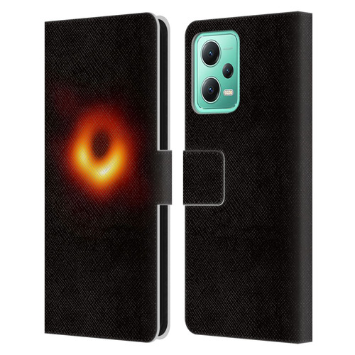 Cosmo18 Space 2 Black Hole Leather Book Wallet Case Cover For Xiaomi Redmi Note 12 5G