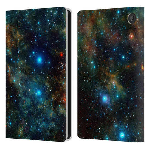 Cosmo18 Space Star Formation Leather Book Wallet Case Cover For Amazon Fire 7 2022