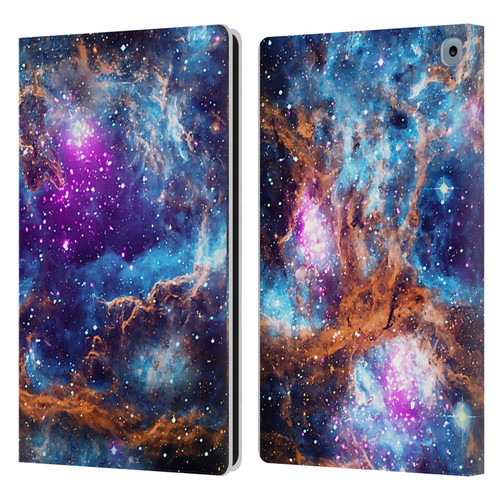 Cosmo18 Space Lobster Nebula Leather Book Wallet Case Cover For Amazon Fire HD 10 / Plus 2021