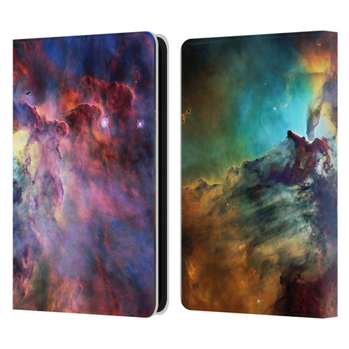 Cosmo18 Space Lagoon Nebula Leather Book Wallet Case Cover For Amazon Kindle 11th Gen 6in 2022