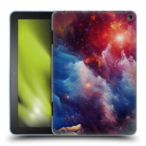 Cosmo18 Space Mysterious Space Soft Gel Case for Amazon Fire HD 8/Fire HD 8 Plus 2020