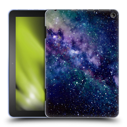 Cosmo18 Space Milky Way Soft Gel Case for Amazon Fire HD 8/Fire HD 8 Plus 2020