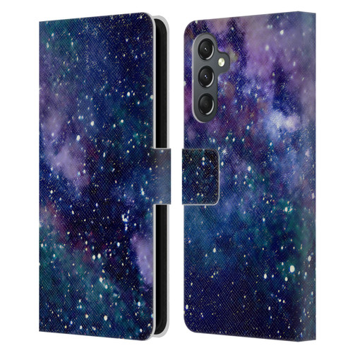 Cosmo18 Space Milky Way Leather Book Wallet Case Cover For Samsung Galaxy A25 5G