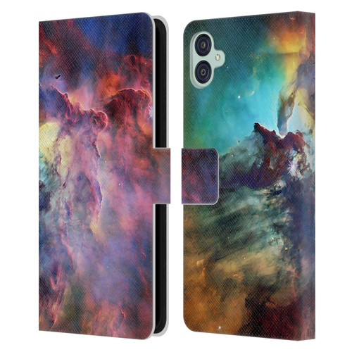 Cosmo18 Space Lagoon Nebula Leather Book Wallet Case Cover For Samsung Galaxy M04 5G / A04e