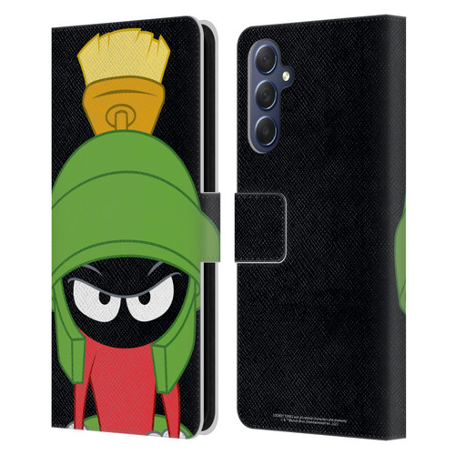 Looney Tunes Characters Marvin The Martian Leather Book Wallet Case Cover For Samsung Galaxy M54 5G