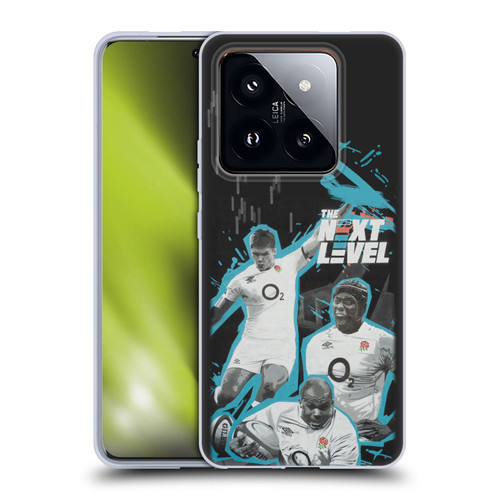 England Rugby Union Mural Next Level Soft Gel Case for Xiaomi 14 Pro