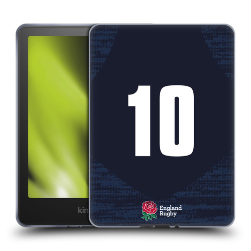 England Rugby Union 2020/21 Players Away Kit Position 10 Soft Gel Case for Amazon Kindle Paperwhite 5 (2021)