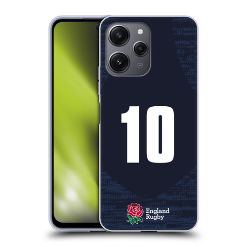England Rugby Union 2020/21 Players Away Kit Position 10 Soft Gel Case for Xiaomi Redmi 12