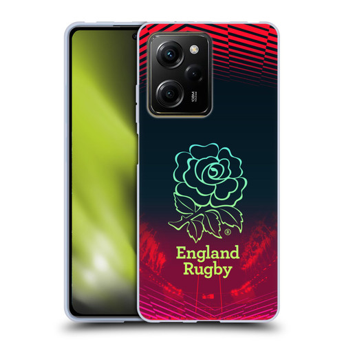 England Rugby Union This Rose Means Everything Logo in Red Soft Gel Case for Xiaomi Redmi Note 12 Pro 5G