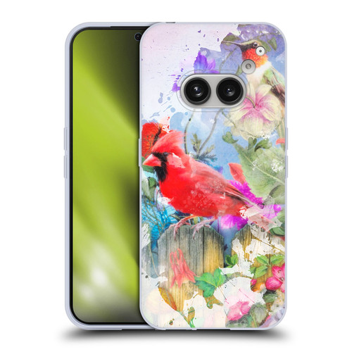 Aimee Stewart Assorted Designs Birds And Bloom Soft Gel Case for Nothing Phone (2a)