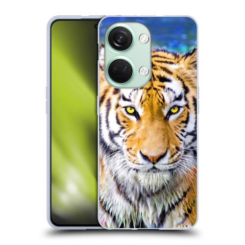 Aimee Stewart Animals Tiger and Lily Soft Gel Case for OnePlus Nord 3 5G