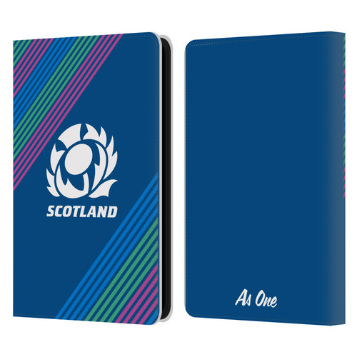 Scotland Rugby Graphics Stripes Leather Book Wallet Case Cover For Amazon Kindle 11th Gen 6in 2022