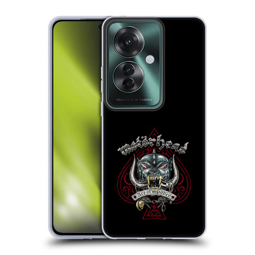Motorhead Graphics Ace Of Spades Dog Soft Gel Case for OPPO Reno11 F 5G / F25 Pro 5G