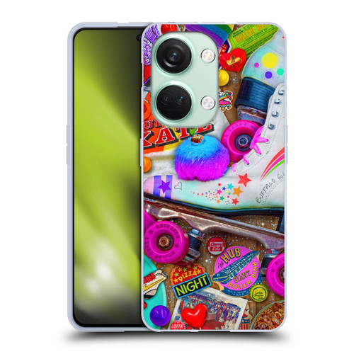 Aimee Stewart Colourful Sweets Skate Night Soft Gel Case for OnePlus Nord 3 5G