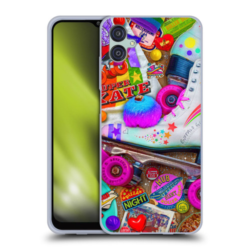 Aimee Stewart Colourful Sweets Skate Night Soft Gel Case for Samsung Galaxy M04 5G / A04e