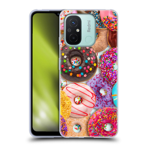 Aimee Stewart Colourful Sweets Donut Noms Soft Gel Case for Xiaomi Redmi 12C