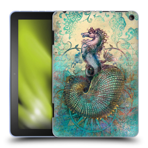 Aimee Stewart Fantasy The Seahorse Soft Gel Case for Amazon Fire HD 8/Fire HD 8 Plus 2020