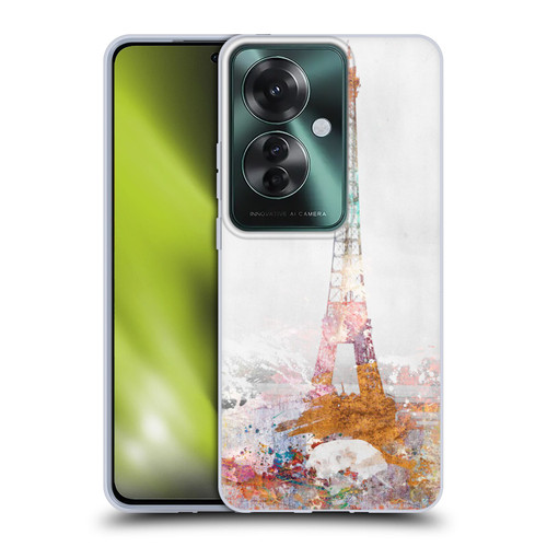 Aimee Stewart Landscapes Paris Color Splash Soft Gel Case for OPPO Reno11 F 5G / F25 Pro 5G