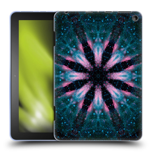 Aimee Stewart Mandala Floral Galaxy Soft Gel Case for Amazon Fire HD 8/Fire HD 8 Plus 2020