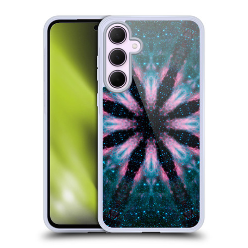 Aimee Stewart Mandala Floral Galaxy Soft Gel Case for Samsung Galaxy A35 5G