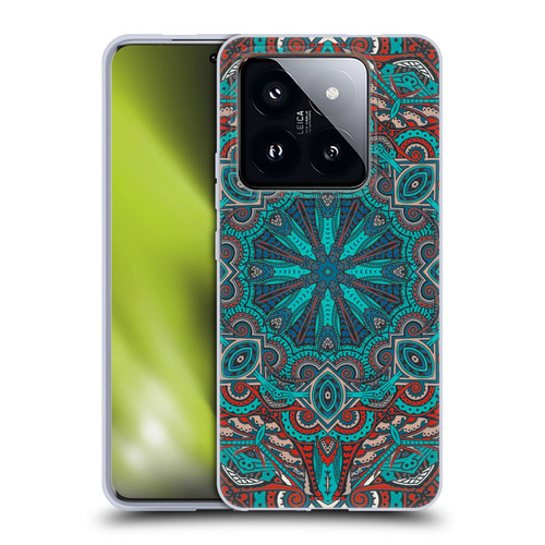 Aimee Stewart Mandala Moroccan Sea Soft Gel Case for Xiaomi 14 Pro