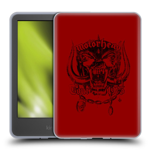 Motorhead Tours 1975 Soft Gel Case for Amazon Kindle 11th Gen 6in 2022