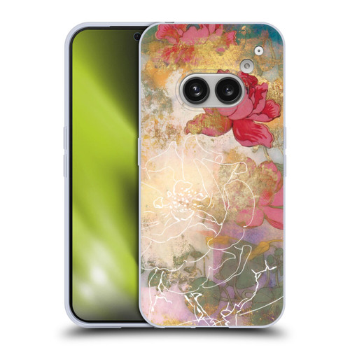 Aimee Stewart Smokey Floral Midsummer Soft Gel Case for Nothing Phone (2a)
