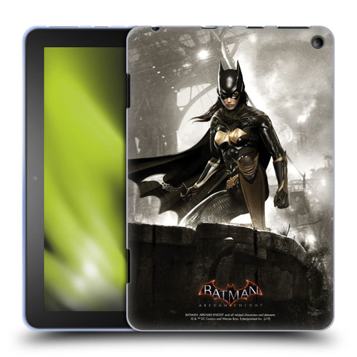 Batman Arkham Knight Characters Batgirl Soft Gel Case for Amazon Fire HD 8/Fire HD 8 Plus 2020
