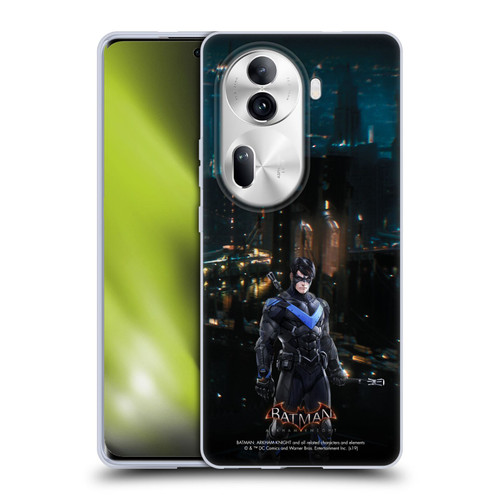Batman Arkham Knight Characters Nightwing Soft Gel Case for OPPO Reno11 Pro