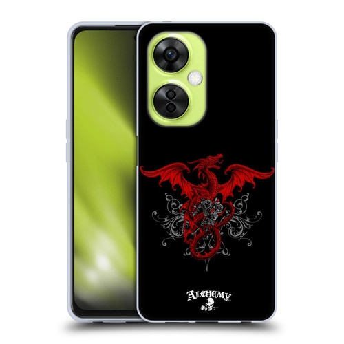 Alchemy Gothic Dragon Draco Rosa Soft Gel Case for OnePlus Nord CE 3 Lite 5G