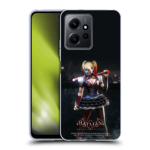 Batman Arkham Knight Characters Harley Quinn Soft Gel Case for Xiaomi Redmi Note 12 4G