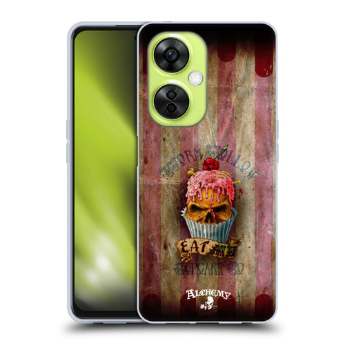 Alchemy Gothic Skull Eat Me Cupcake Soft Gel Case for OnePlus Nord CE 3 Lite 5G