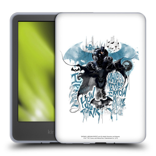 Batman Arkham Knight Graphics How You Think Soft Gel Case for Amazon Kindle 11th Gen 6in 2022