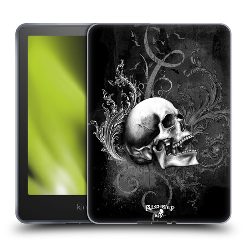 Alchemy Gothic Skull De Profundis Soft Gel Case for Amazon Kindle Paperwhite 5 (2021)