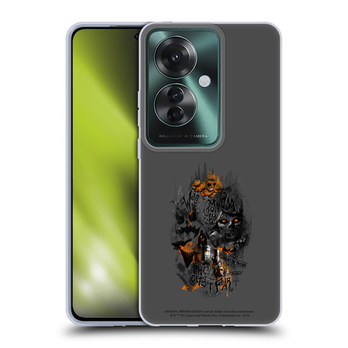 Batman Arkham Knight Graphics City Of Fear Scarecrow Soft Gel Case for OPPO Reno11 F 5G / F25 Pro 5G