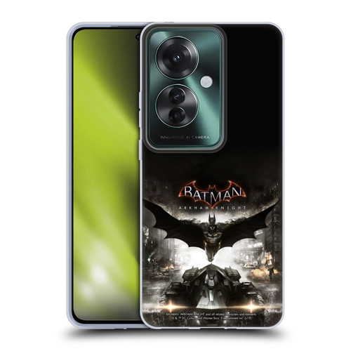 Batman Arkham Knight Graphics Key Art Soft Gel Case for OPPO Reno11 F 5G / F25 Pro 5G