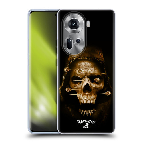 Alchemy Gothic Skull Death Fetish Soft Gel Case for OPPO Reno11